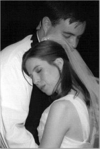 Liz and Tony's wedding day