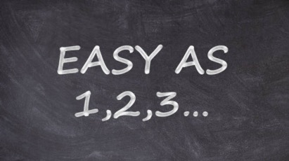 3 easy steps